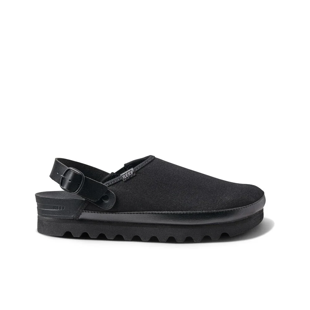 Reef Cushion Sage Hi Clog Women's US 7 Black Round Toe Platform Shoes FROG586